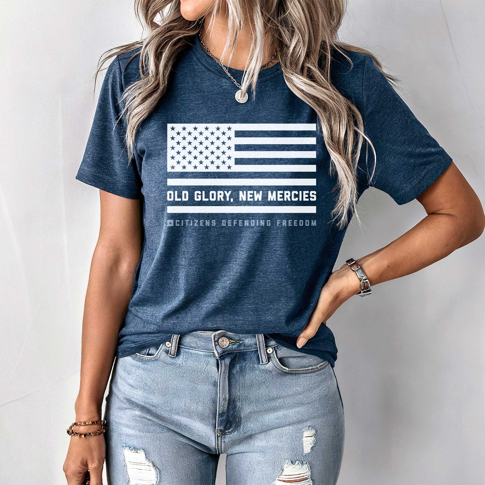 Old Glory, New Mercies Tee
