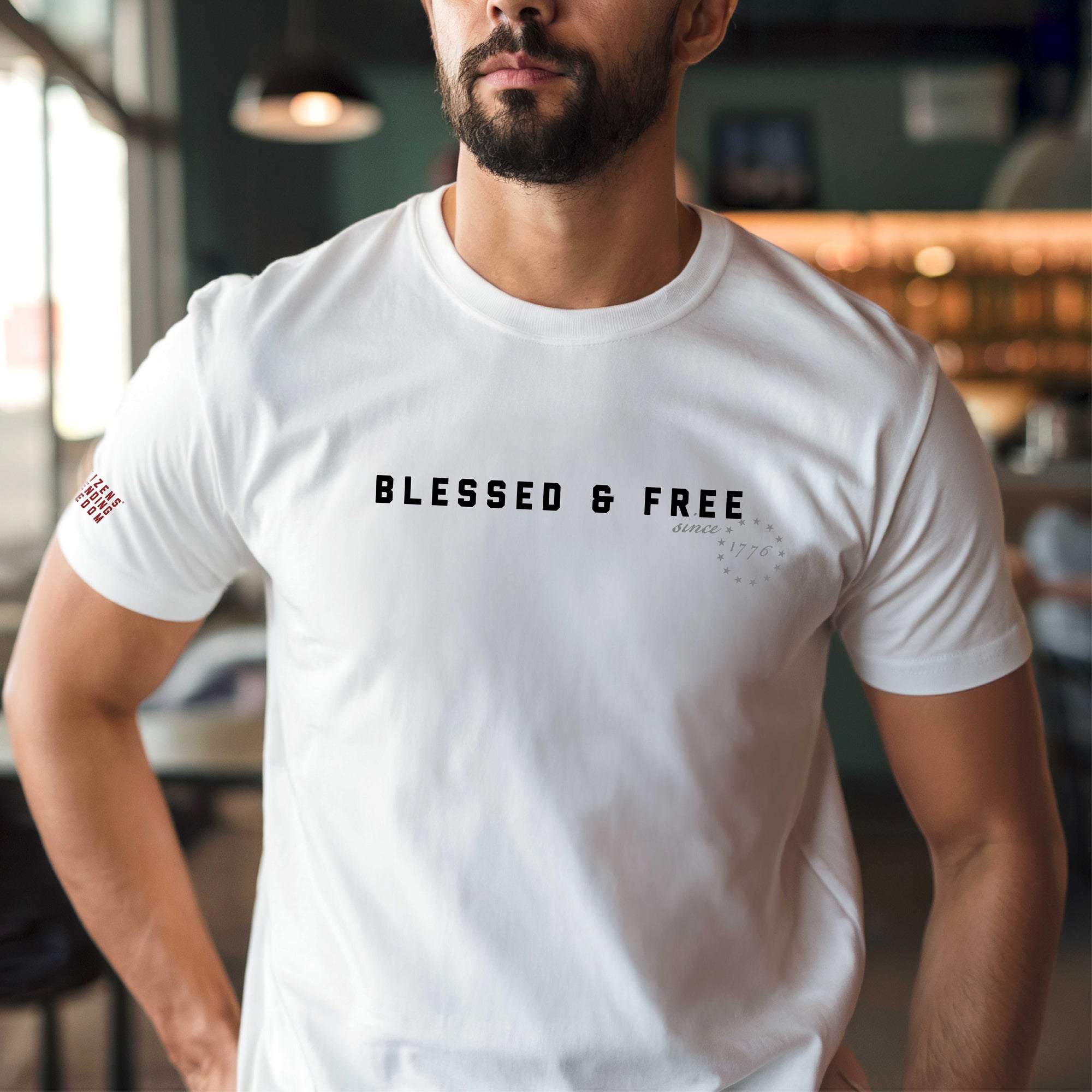 Blessed & Free Since 1776 Tee