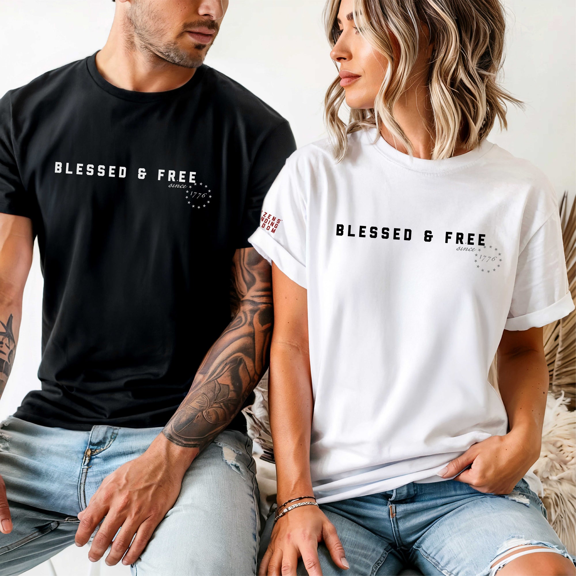 Blessed & Free Since 1776 Tee