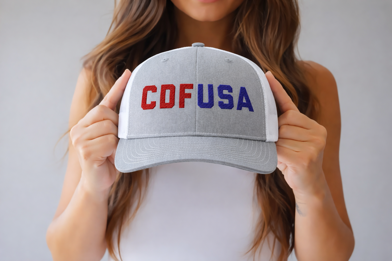 CDFUSA Richardson Trucker Hat