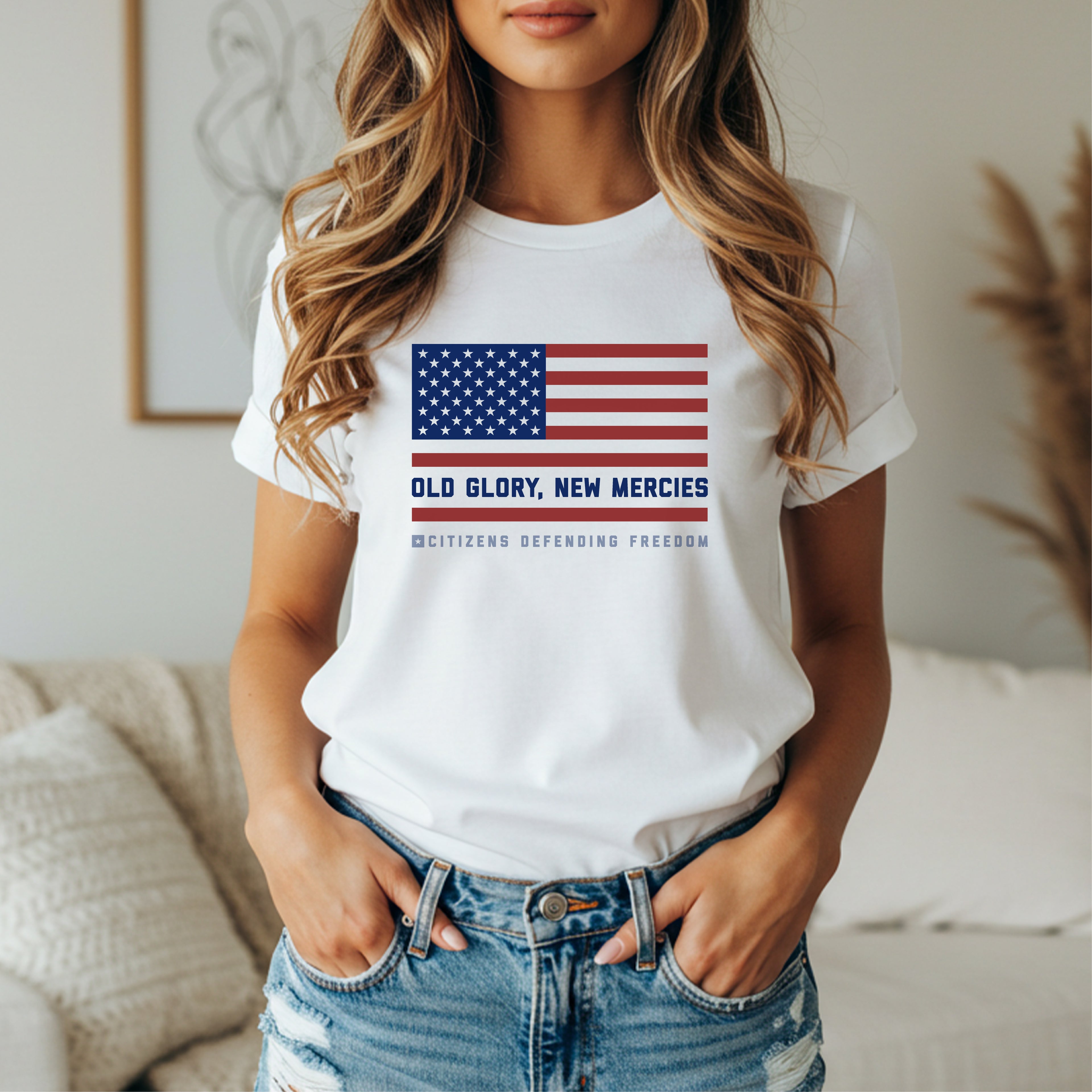 Old Glory, New Mercies Tee