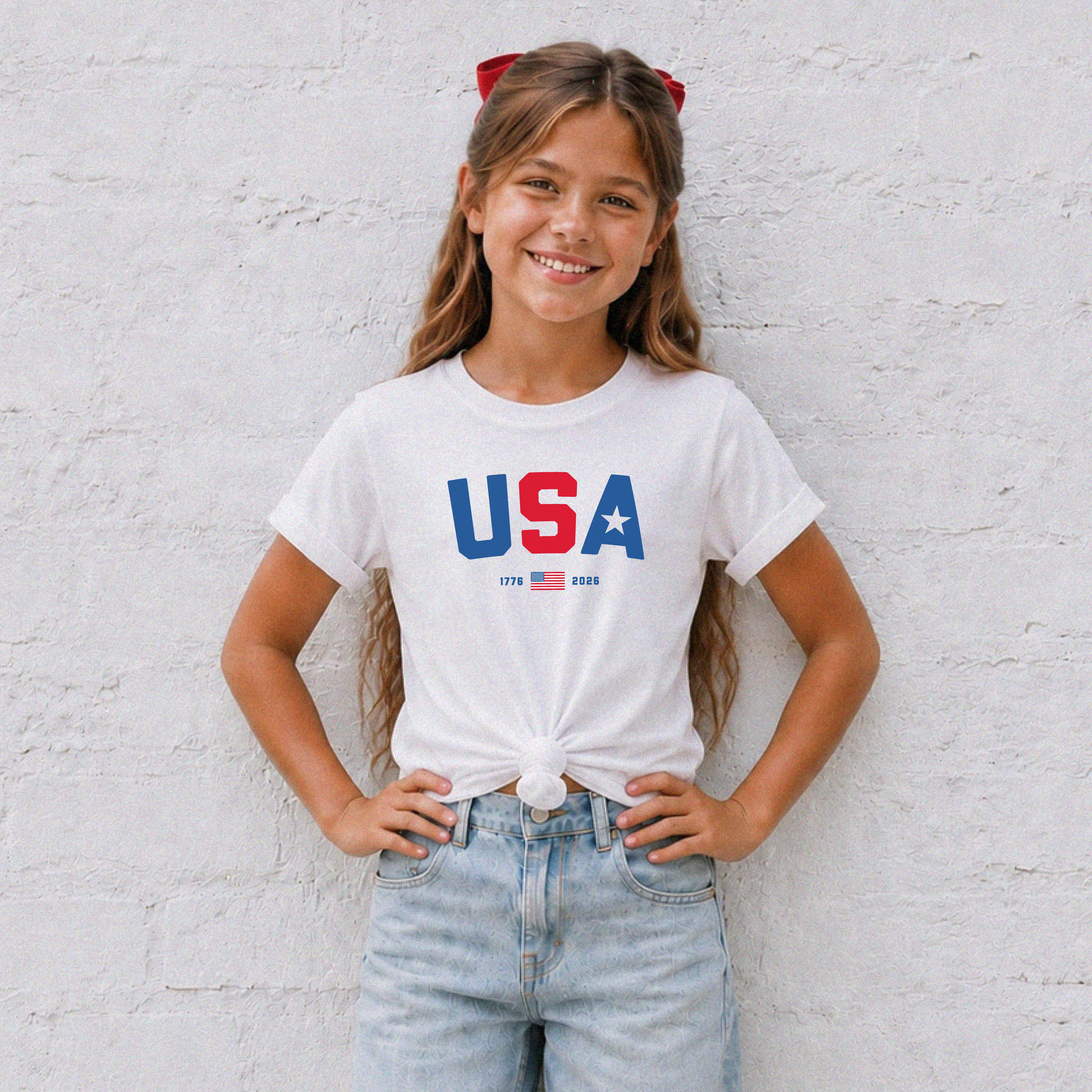 USA: 1776-2026 Tee (Youth)