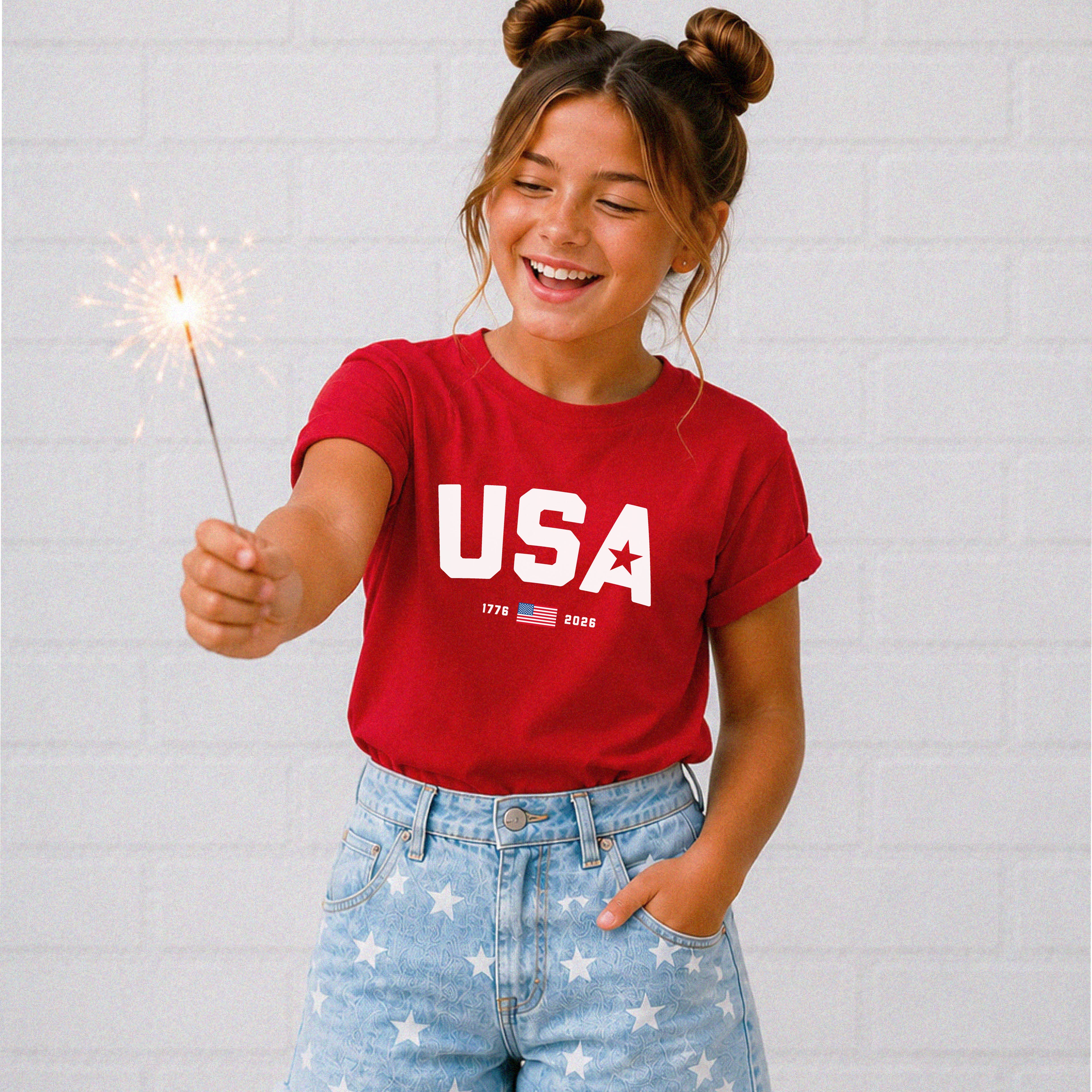 USA: 1776-2026 Tee (Youth)