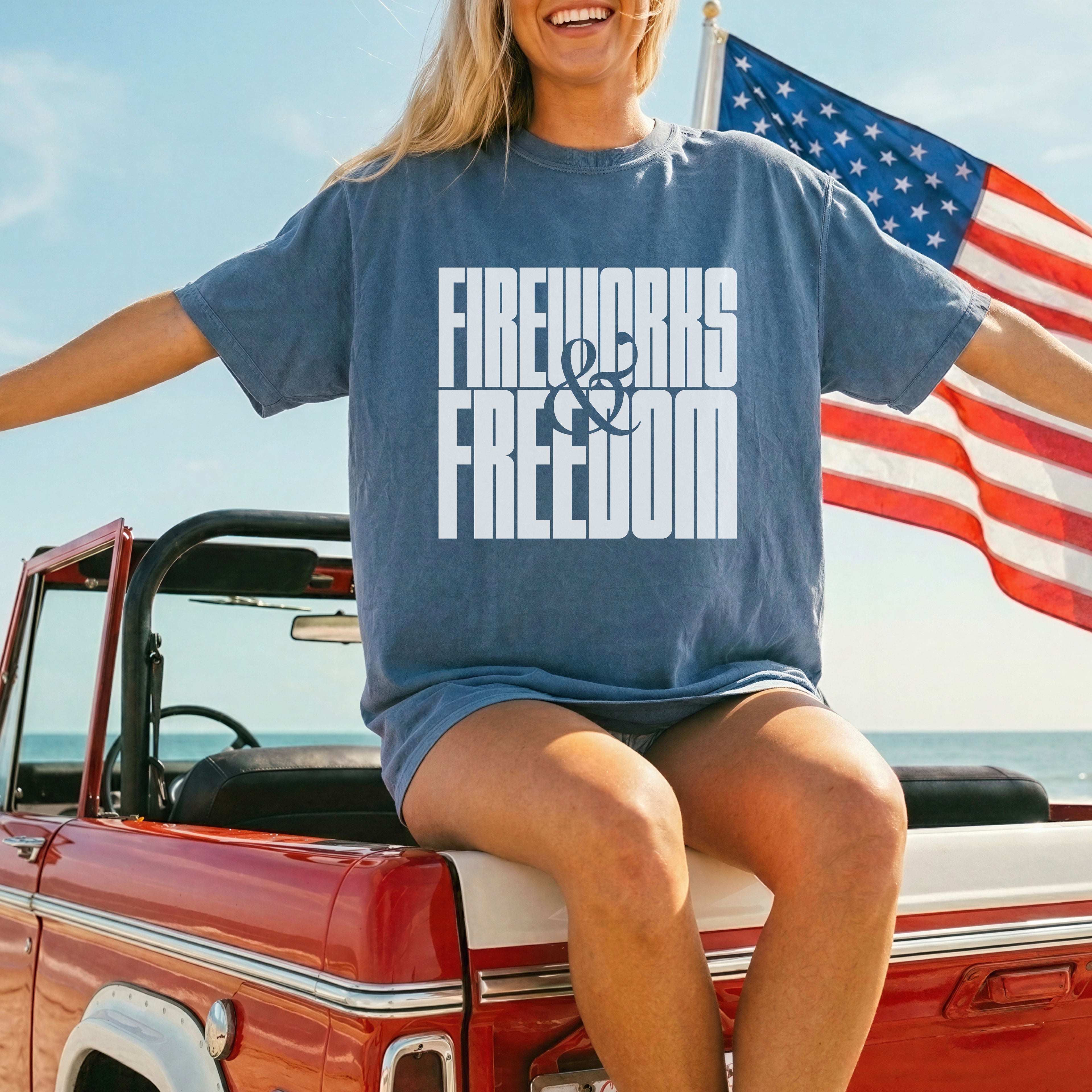 Fireworks & Freedom Tee - HERITAGE FIT