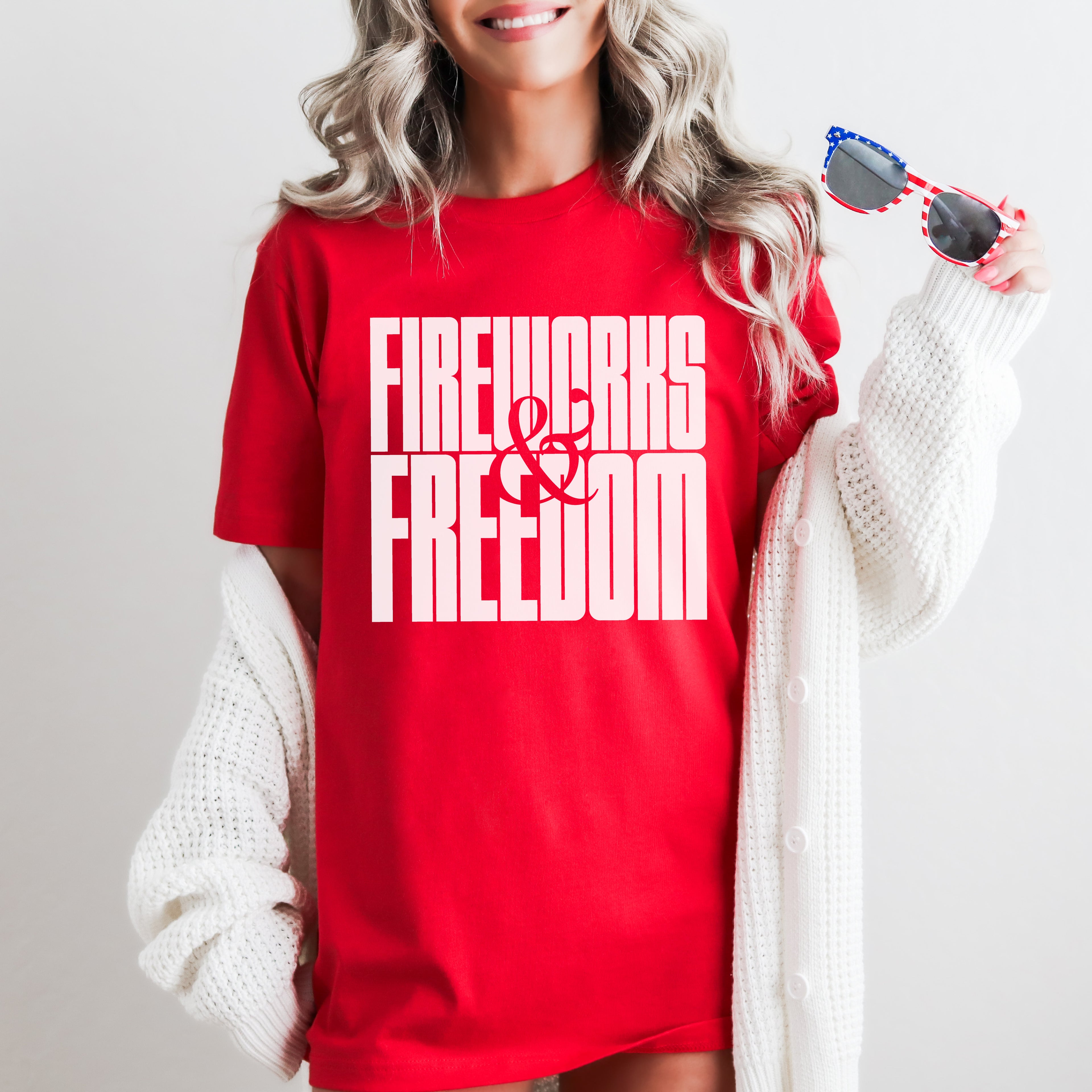 Fireworks & Freedom Tee