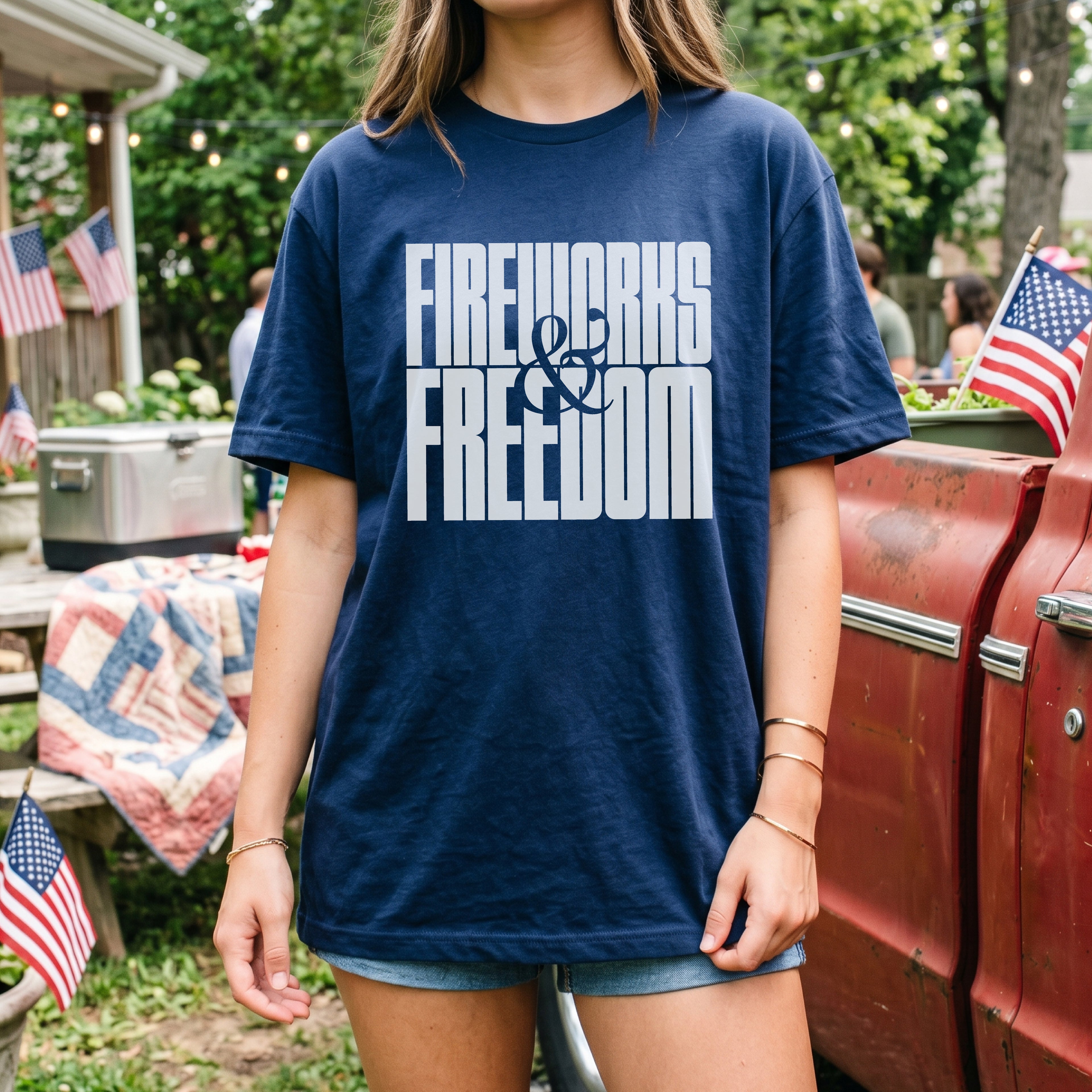 Fireworks & Freedom Tee