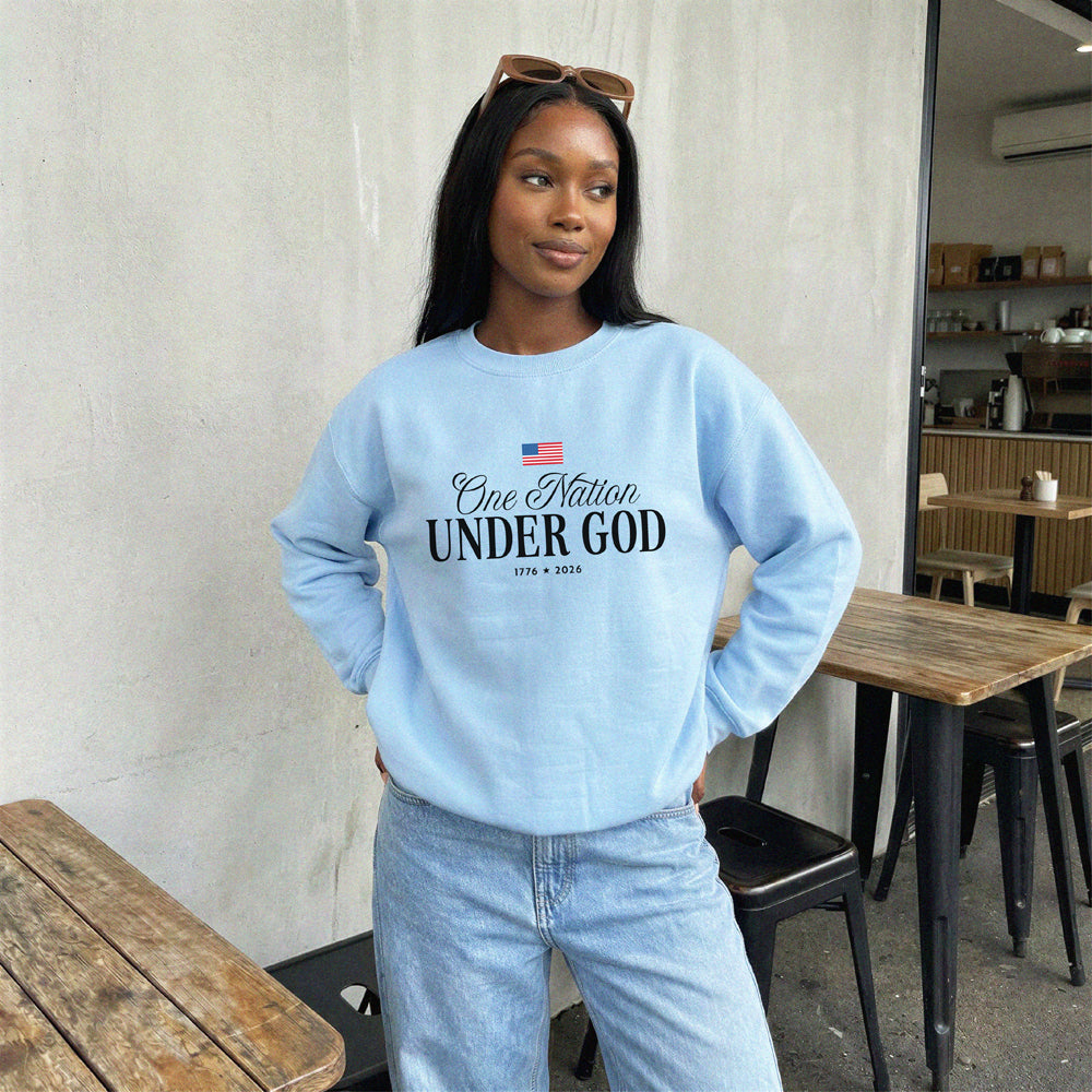 One Nation Under God Crewneck