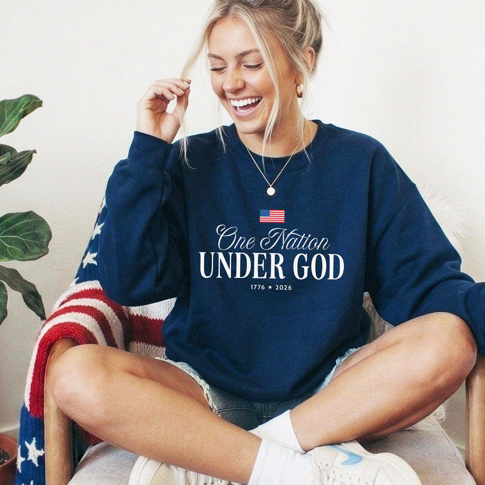 One Nation Under God Crewneck