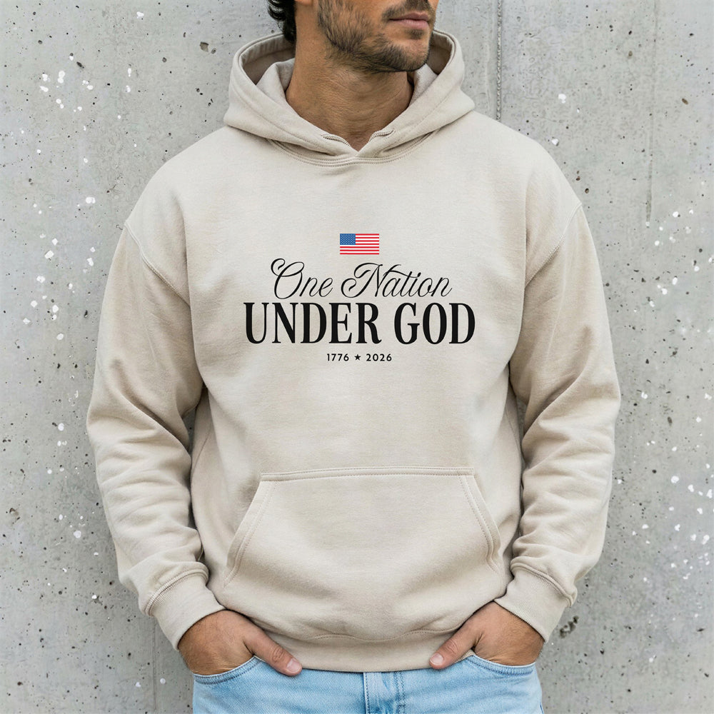 One Nation Under God Hoodie