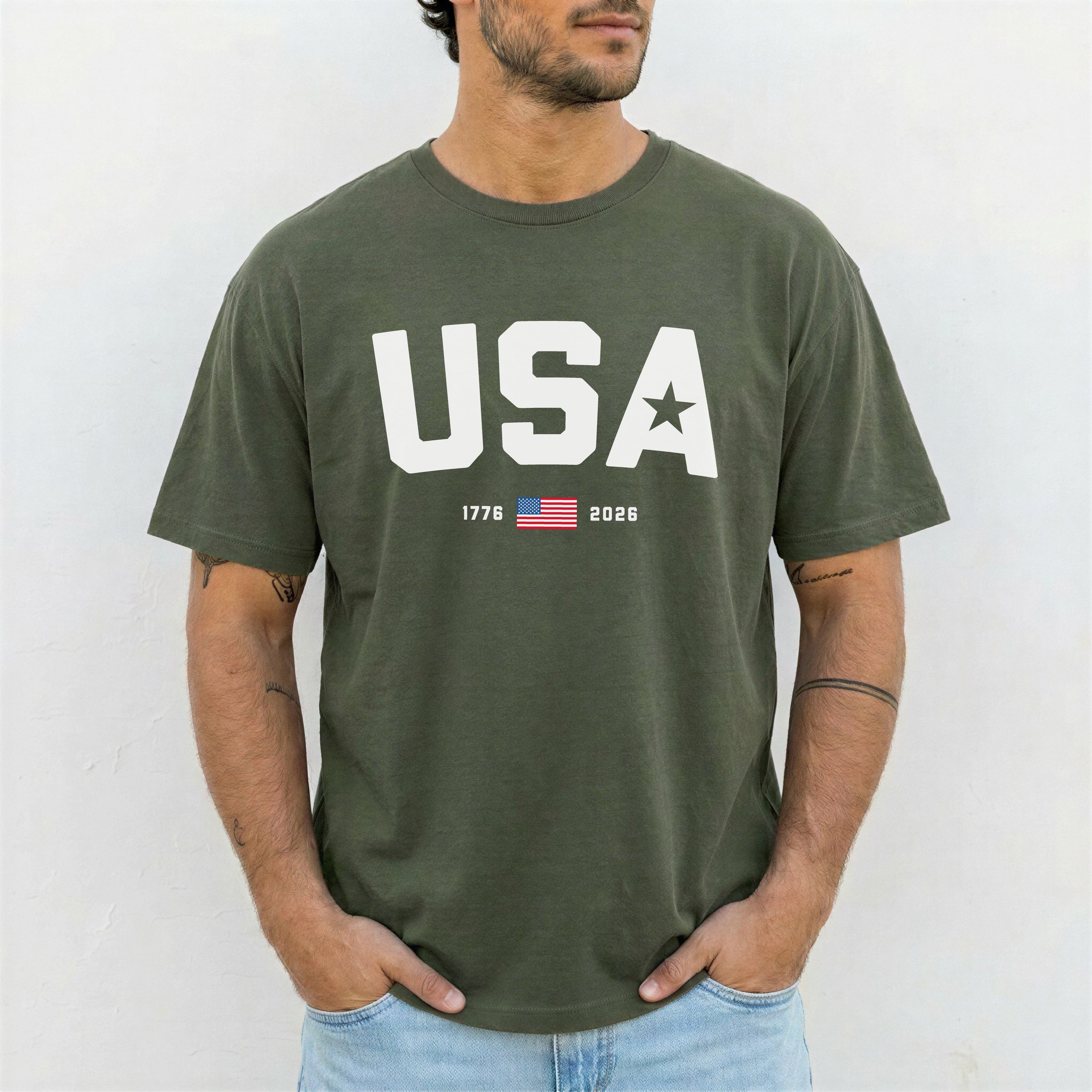 USA: 1776-2026 Tee (Adult)