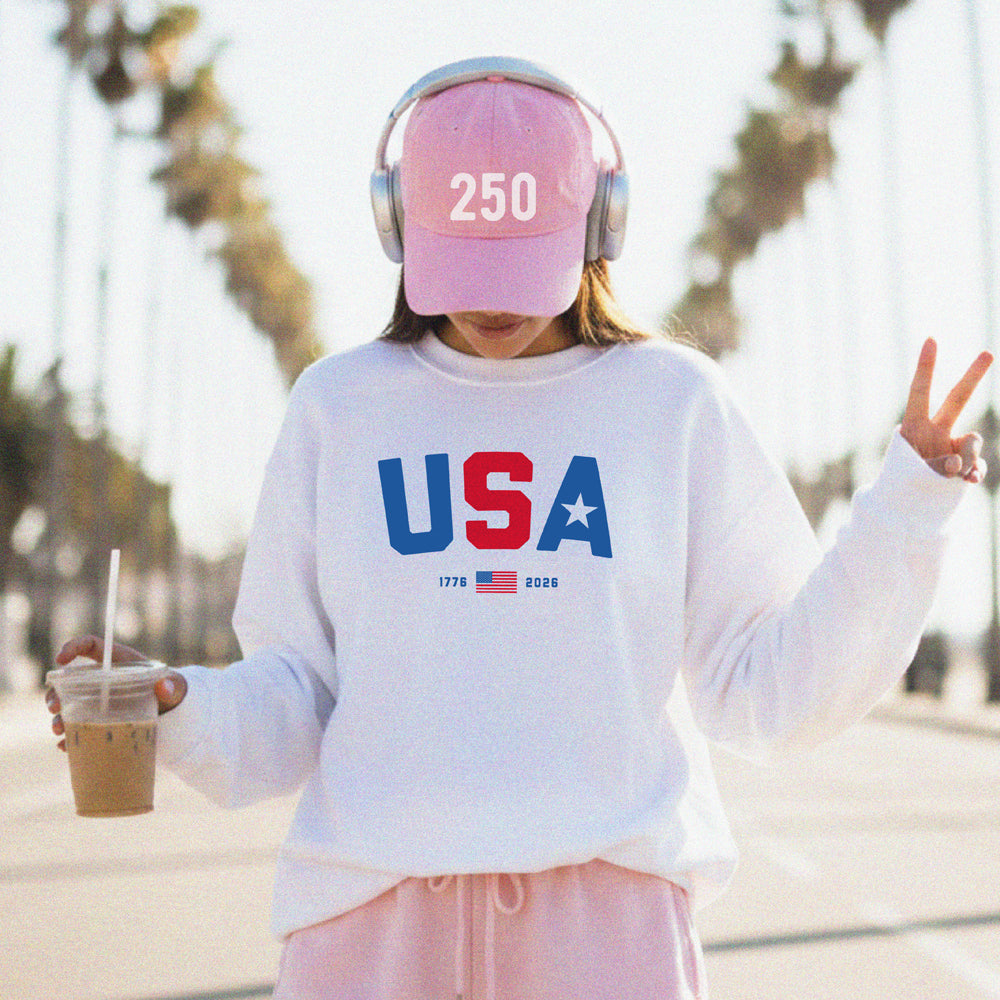 USA: 1776-2026 Crewneck