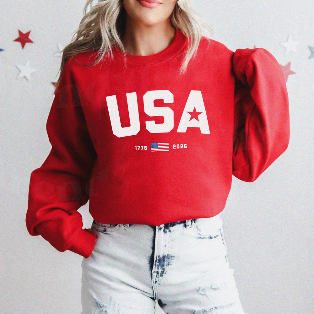 USA: 1776-2026 Crewneck