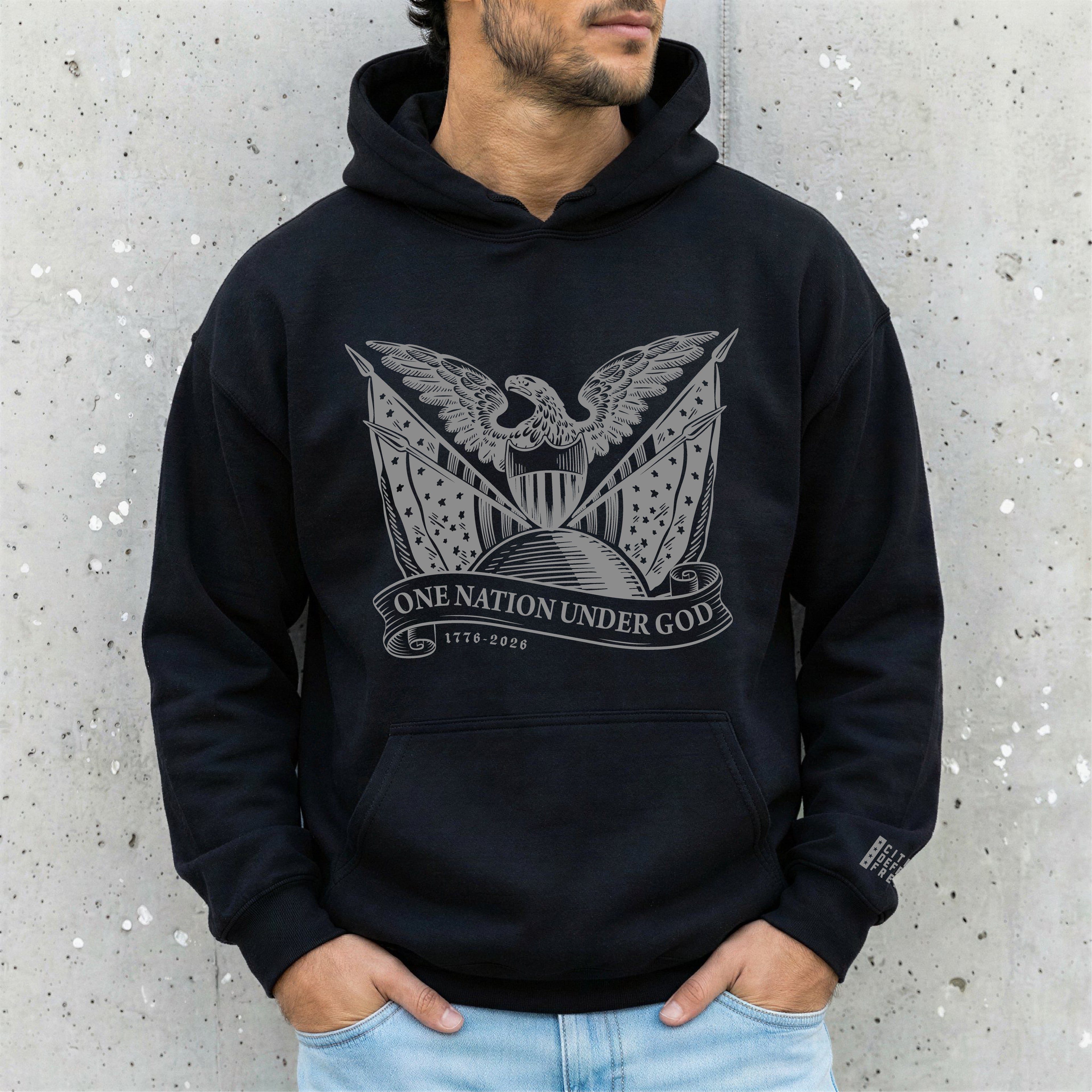 One Nation Under God Hoodie