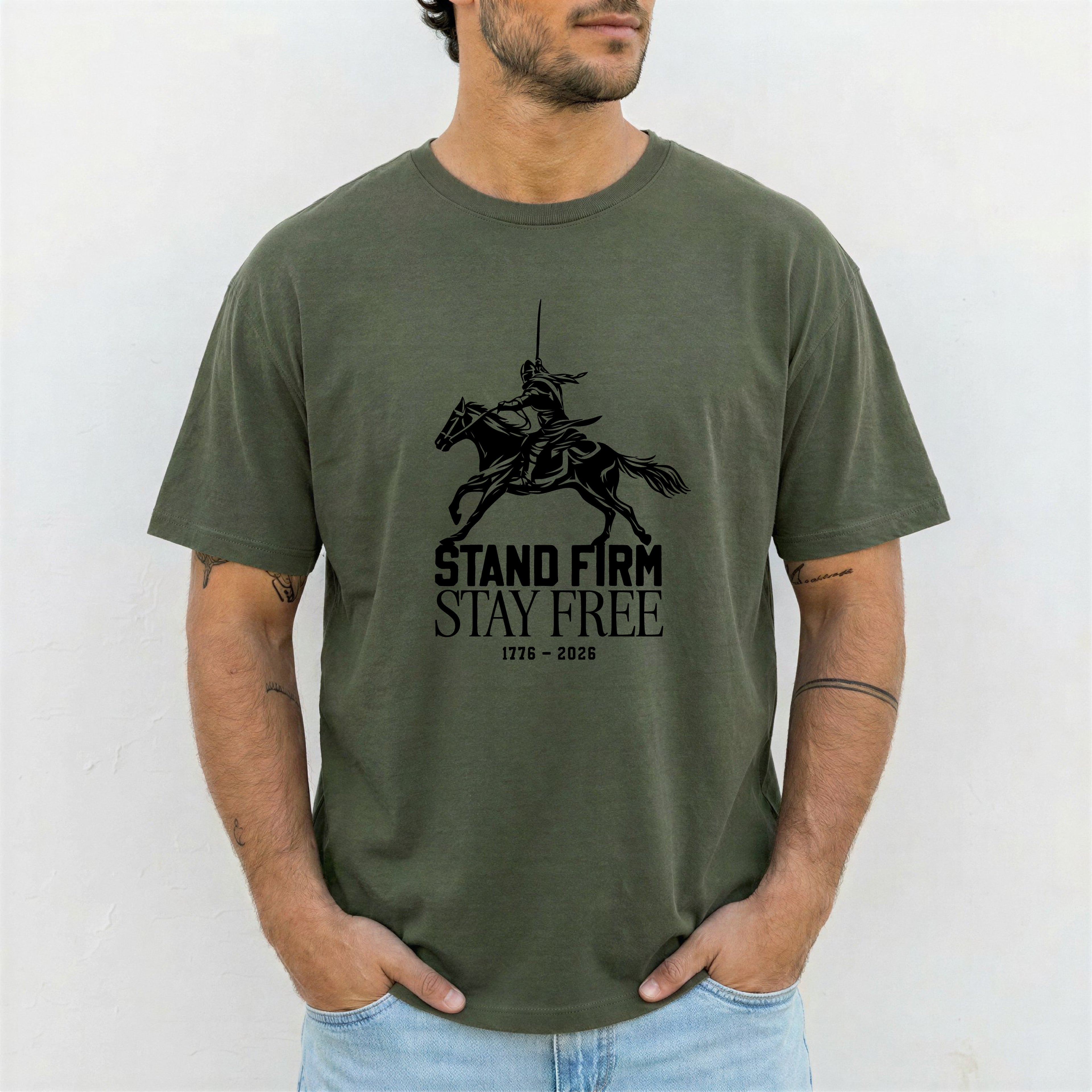 Stand Firm Stand Free Tee