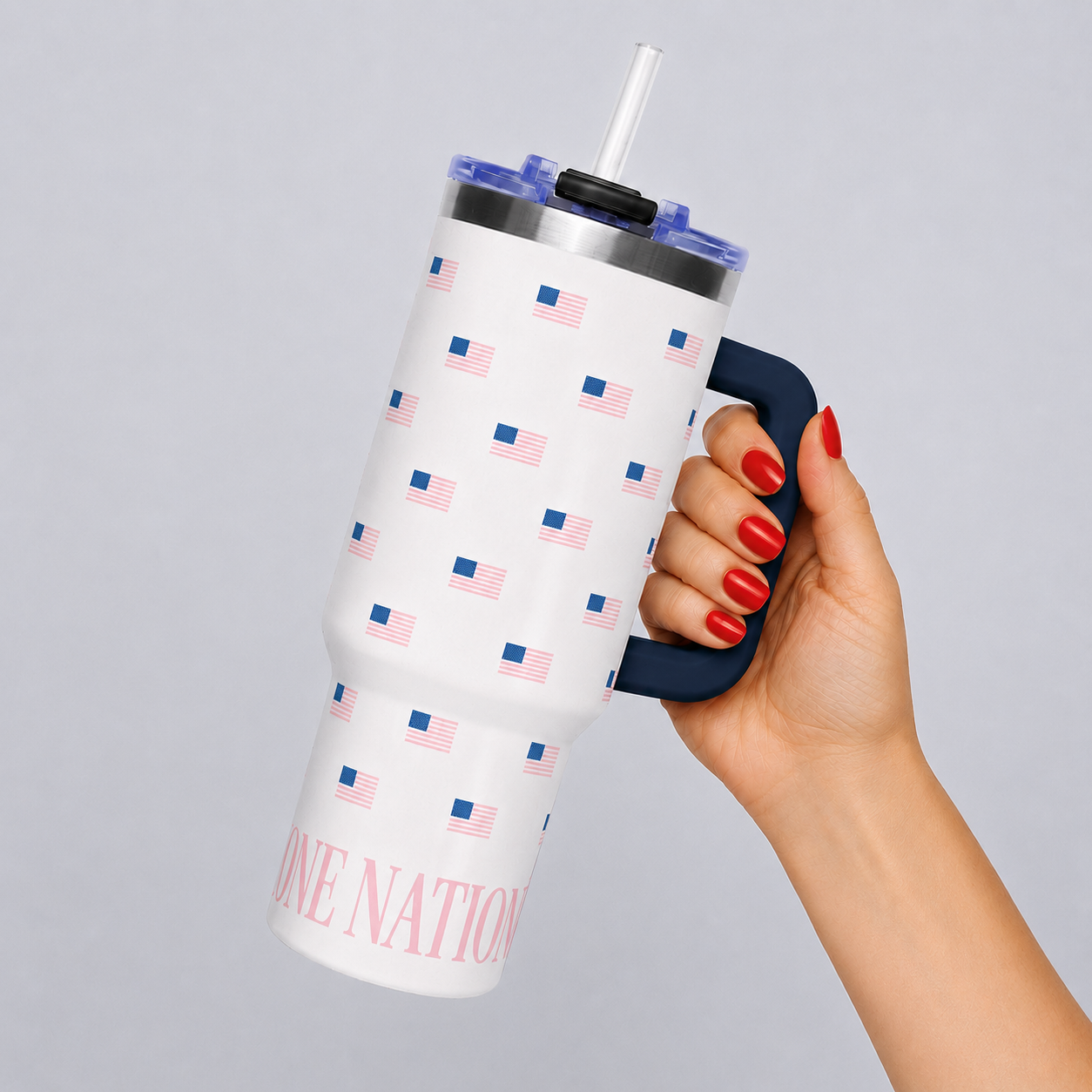 One Nation Under God Thermal Tumbler, 40oz