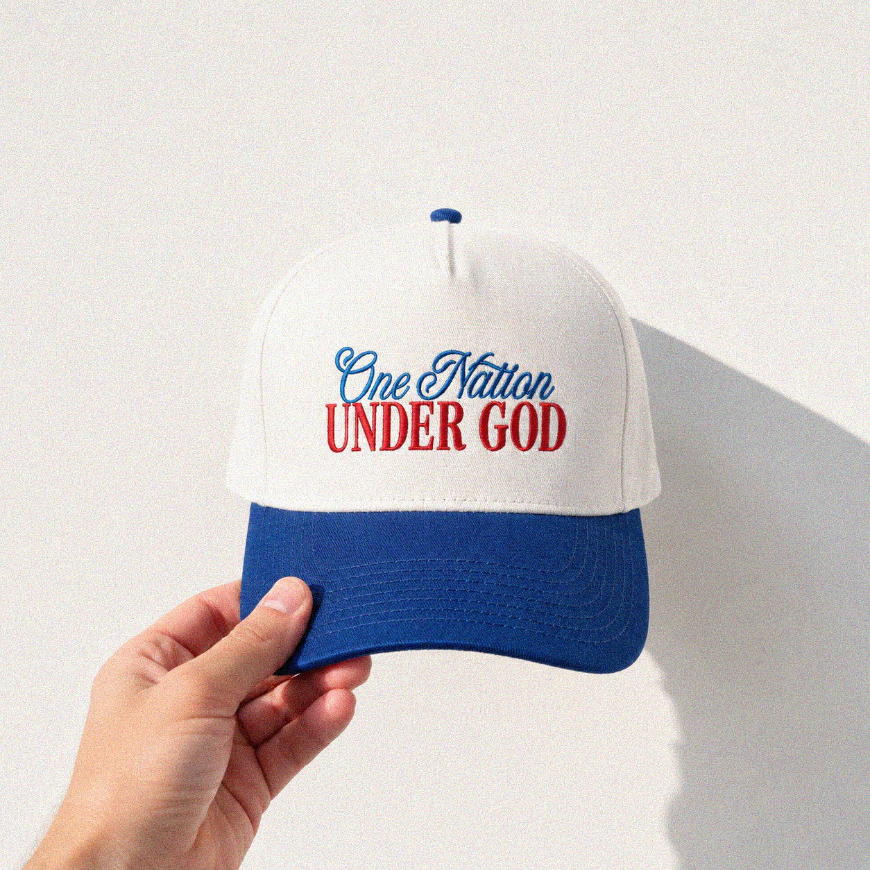 One Nation Under God Two-Tone Cap