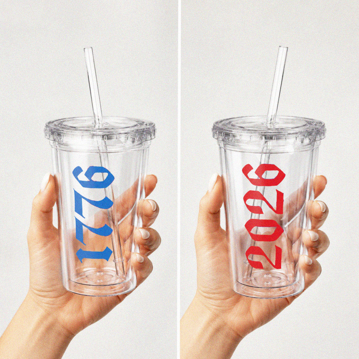 1776 / 2026 Patriotic Acrylic Tumbler, 16oz