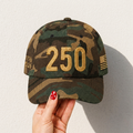 250 Camo Baseball Hat