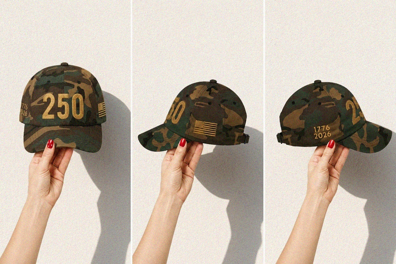 250 Camo Baseball Hat