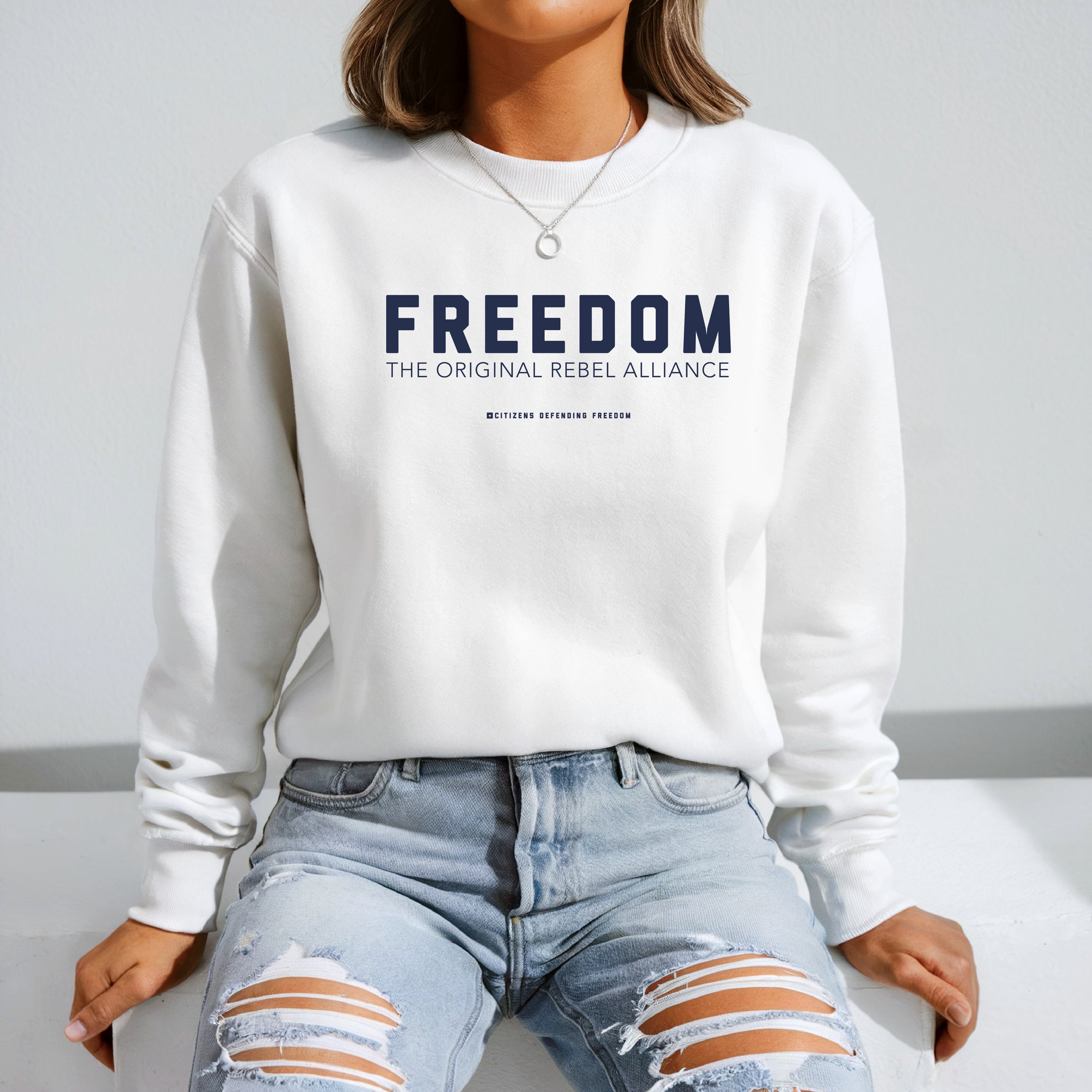FREEDOM The Original Rebel Alliance Crewneck